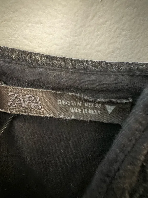 ZARA Black Dress - Image 4