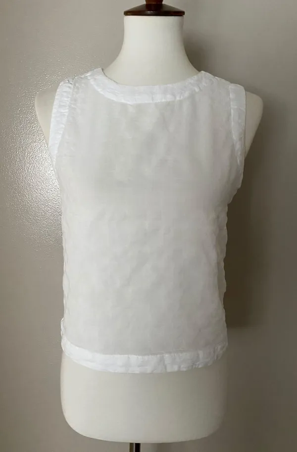 Anthropologie Cloth & Stone Lace-Up Top - Image 5