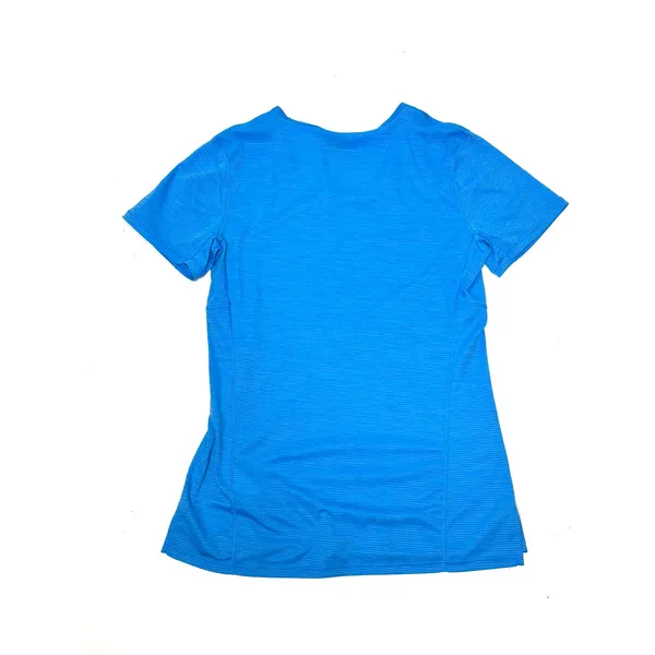 Patagonia Capilene Cool Lightweight Scoop Neck Short Sleeve Shirt Blue XS - Image 7
