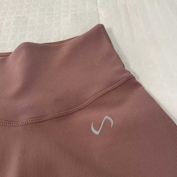 TLF tempo ribbed high rise workout shorts - Image 3