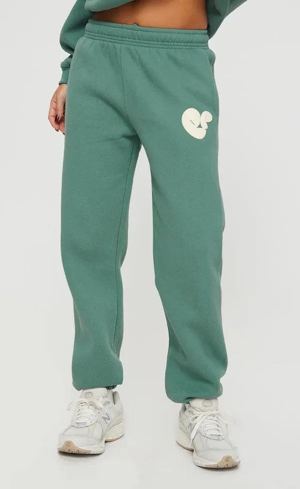 Princess Polly Track Pants Bubble Text - Image 2