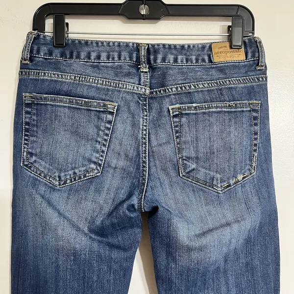 Aeropostale Ashley Ultra Skinny‎ Jeans Women's Size 5/6 Regular Dark Wash - Image 9