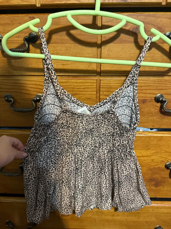 Dressy Tank Top Gray Size XS - Image 2