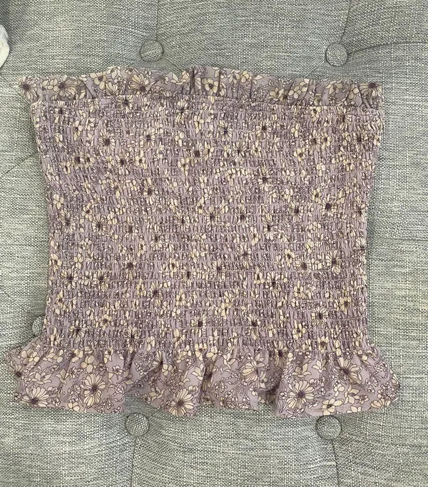 Revolve Strapless Wildflower Tube Top - Image 4