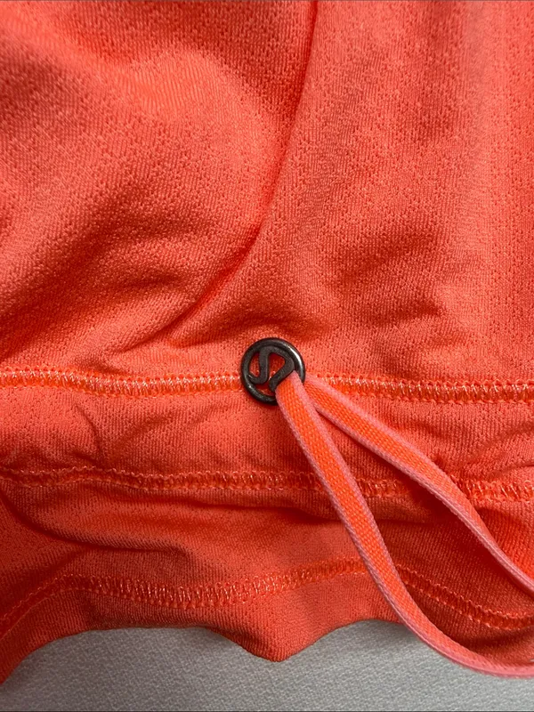 lululemon athletica Coral-Orange Activewear Top - Image 3
