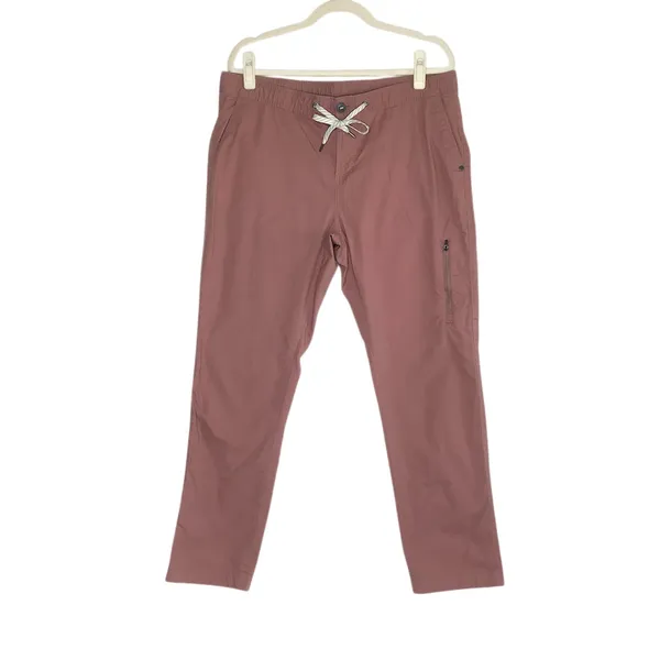 VUORI Ripstop Terracotta Pant Women XL Activewear Hiking Travel City Outdoor - Image 3
