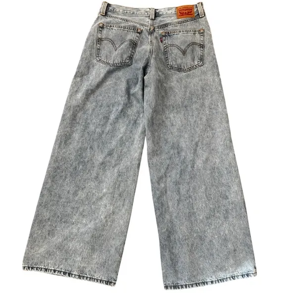Levi’s 94 Baggy Wide Leg Jeans Light Wash 90s Y2K Skater Model Off Duty Denim - Image 3