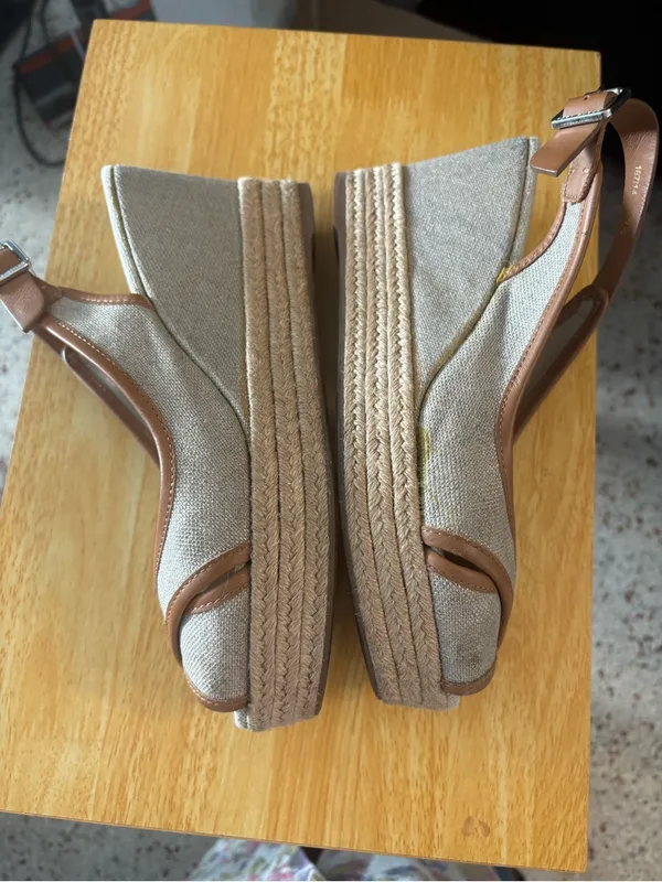 Tory Burch Majorca slingback wedge 9.5 - Image 10