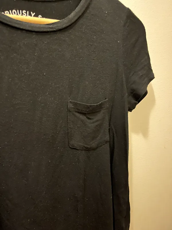 Seriously Soft Black Tee - Image 5