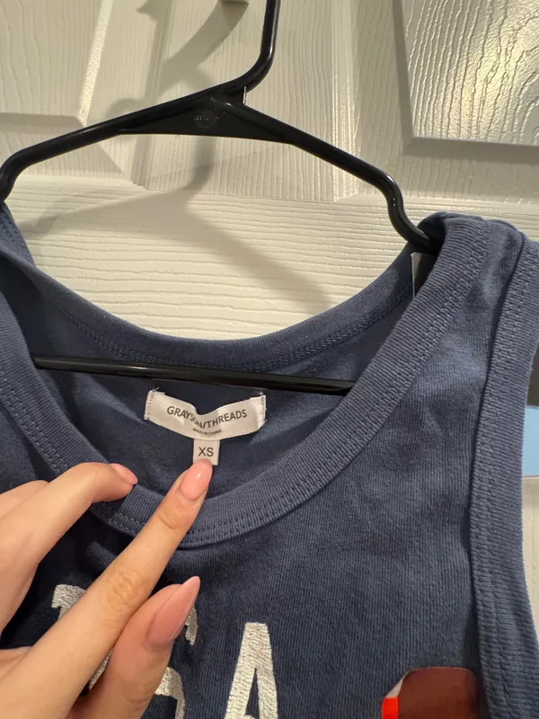 USA tank top Blue Size XS - Image 2