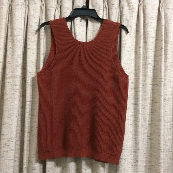 LOFT Ribbed Sweater Tank - Image 5