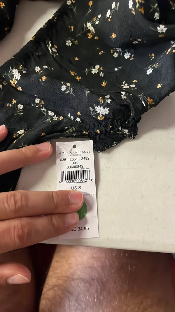 American Eagle Outfitters Crop Top Floral - Image 2