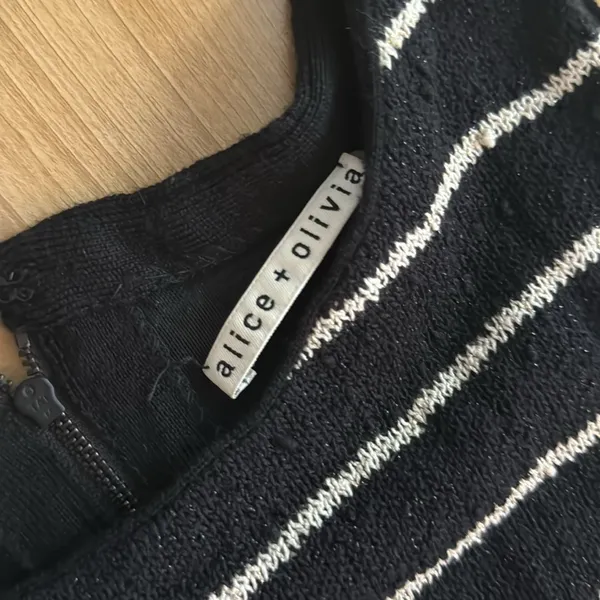 Alice & Olivia Stripped Dress - Image 3
