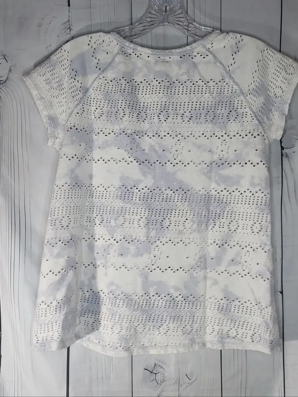 Free People We The Free Short Sleeve Boho Cloud Wash Grunge Casual Festival Top - Image 6