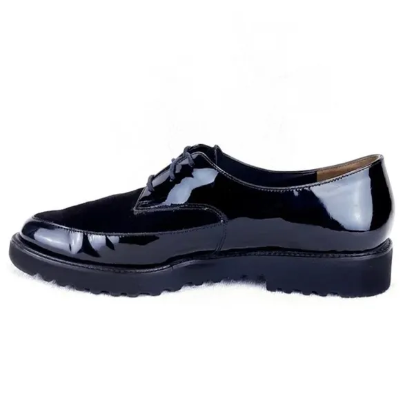Tamaris patent leather shoes sz 38 D19‎ - Image 4