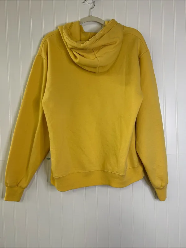 Walt Disney World Hoodie Butter Yellow Disney Parks Retro Graphic Size Small - Image 2