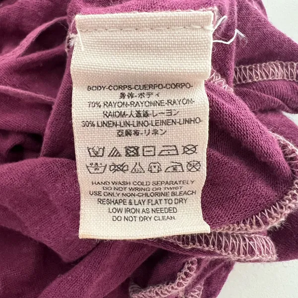 We the free sand dollar plum purple tank top - Image 6