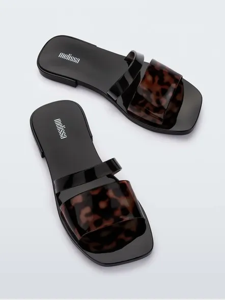 Melissa Ivy Tortoiseshell Slide Sandals for Women - 8 - Image 2
