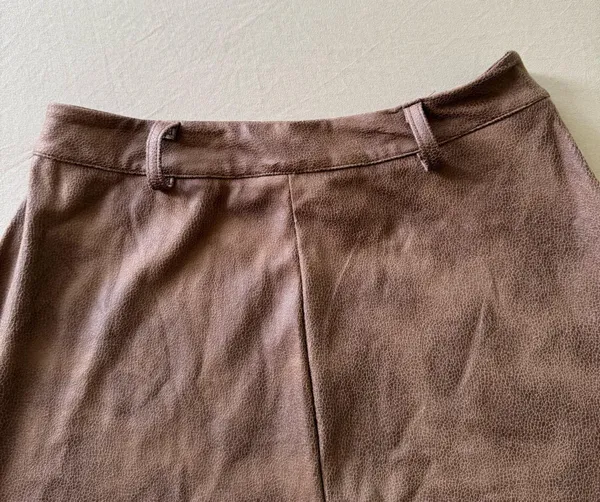 Ginger Faux Suede Midi Skirt - Image 3