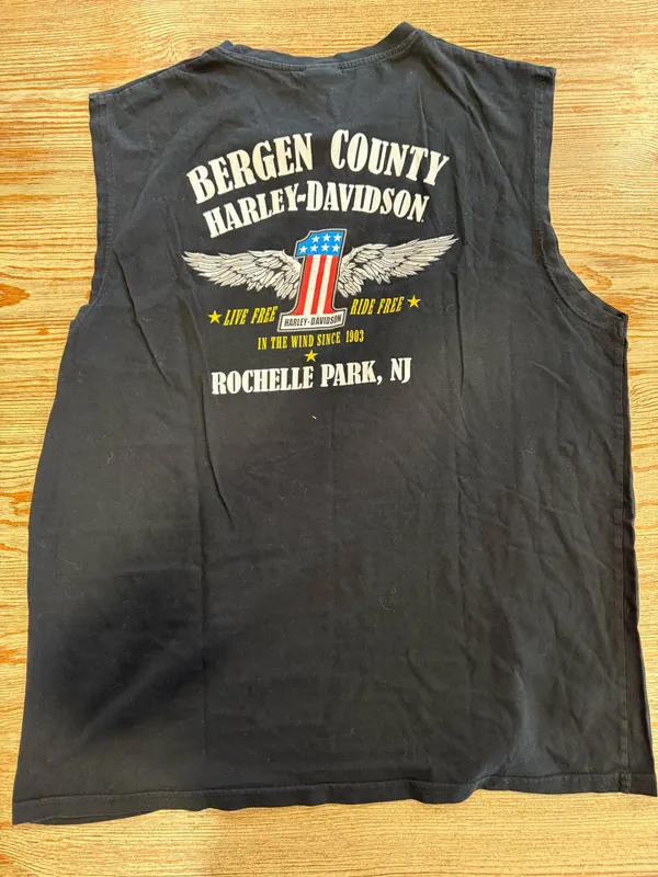 VTG- Harley Davidson Knuckehead Cut-Off - Image 2