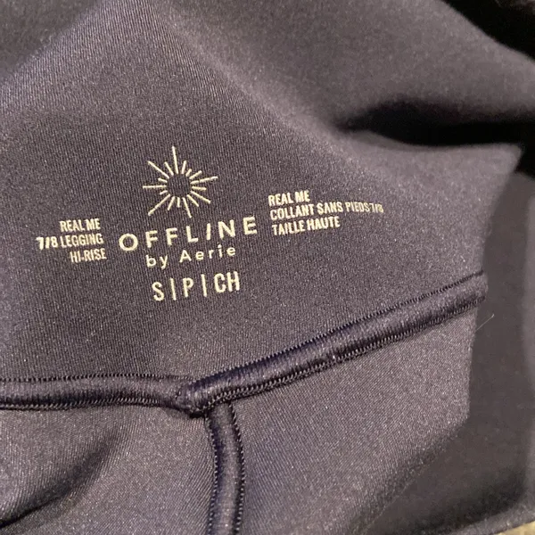 Offline by Aerie 7/8 Hi-Rise Leggings Sz 8 - Image 3
