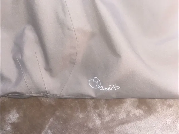 Dare2b Beige insulated ski pants with suspenders - Image 4