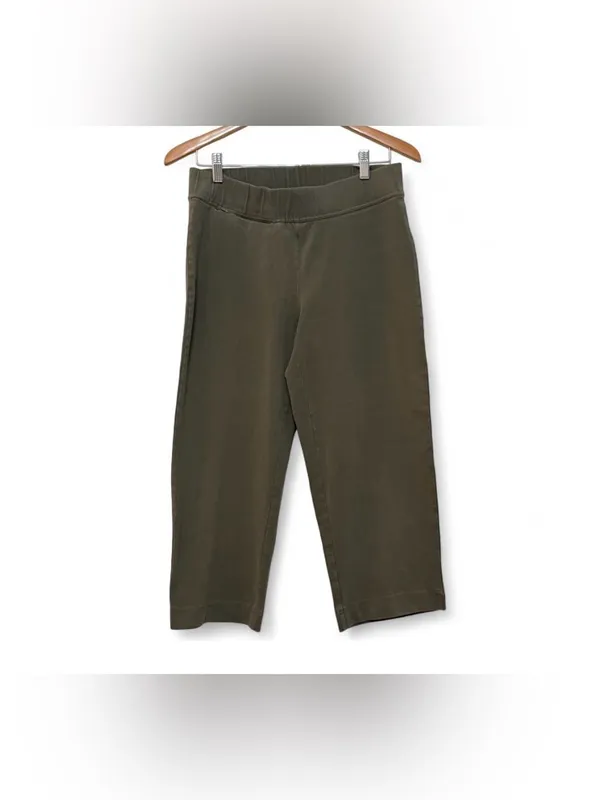 Lands End Women’s Starfish Mid Rise Pull On Crop Pants Size Medium (10-12) - Image 11