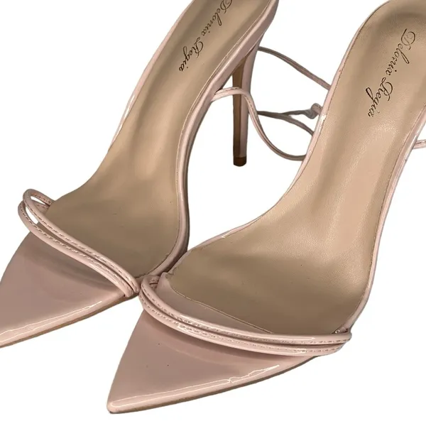 Delonix Regia‎ Strappy Heels Tan Size 8.5 - Image 2