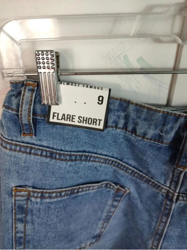 Almost Famous Flare Jean Shorts NWT - Image 7
