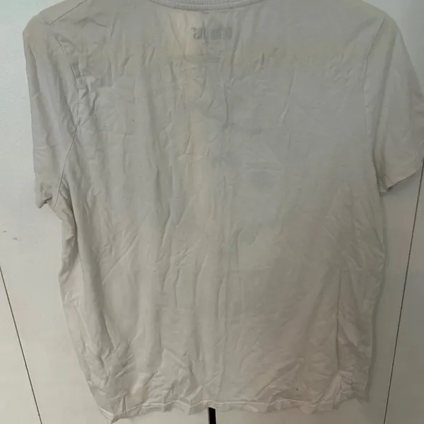 Peanuts Snoopy Short Sleeve Tee White Black Size M - Image 7