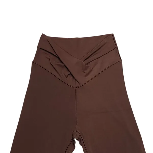 Offline Aerie Leggings Womens Small Brown Real Me Xtra Bootcut High Rise Yoga - Image 7
