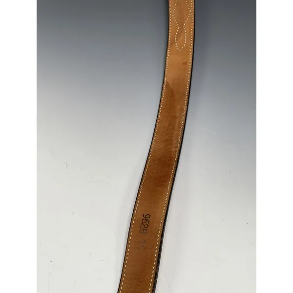 Janie Fricke Collection by circle Y Leather SM‎ Belt Vintage 80's Rodeo Snake - Image 10