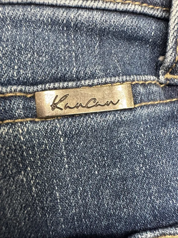 Kancan Women’s Blue Washed Slim Jeans - Image 5