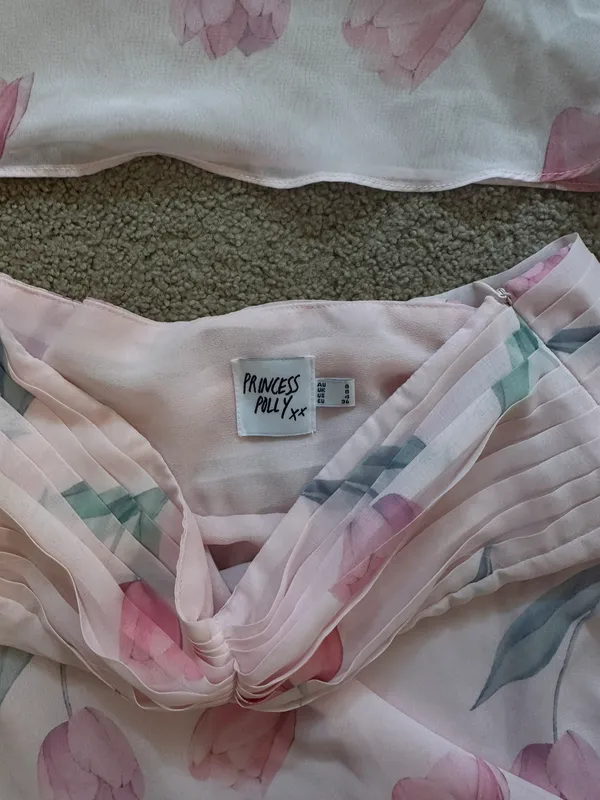 Princess Polly Perrin Flower Pink Skirt SET - Image 6