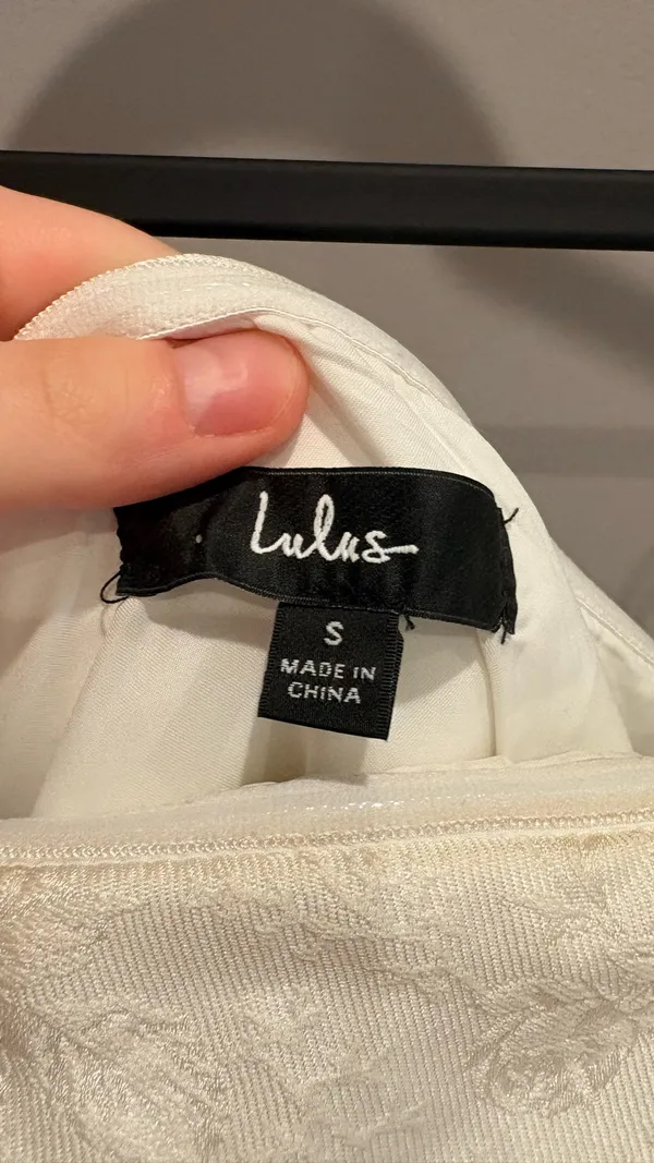 Lulus White Mini Dress - Image 4