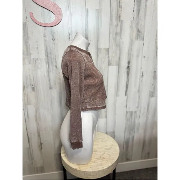 Brown crop top size XSmall Brown - Image 6