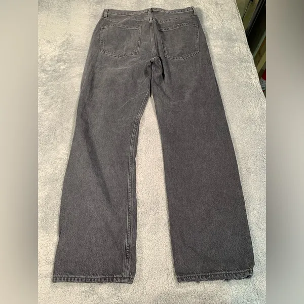 Agolde denim jeans 90’s jean black 27 distressed - Image 11