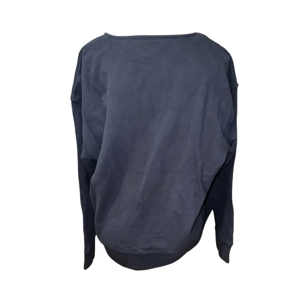 Deep v sweatshirt Blue Size XL - Image 5