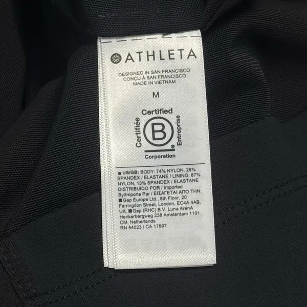 NEW Athleta Delancey Skyline Dress Athletic Travel Athleisure Stretch Comfort‎ M - Image 9