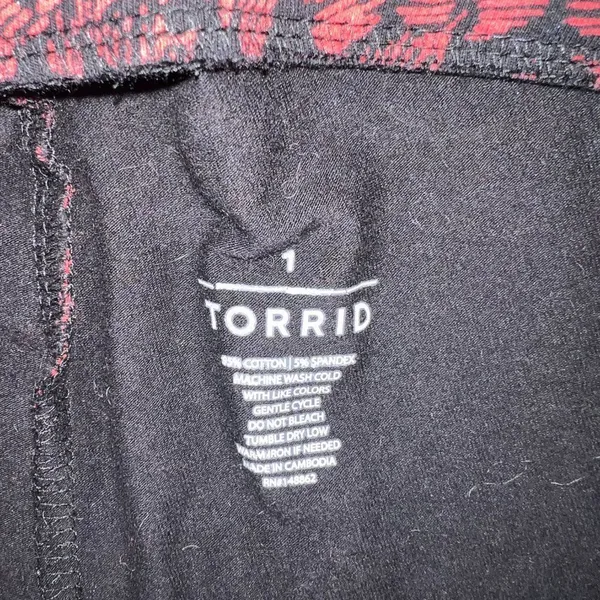 Torrid Leggings‎ size 1 - Image 6