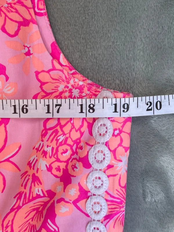 Lilly Pulitzer Mila Stretch Shift Dress Preppy Garden Party Resort Cruise 14 - Image 8