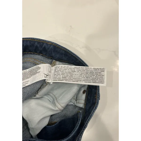 Abercrombie & Fitch Curve Love 90s Mid Rise Straight Jeans Womens 30 Blue Denim - Image 5