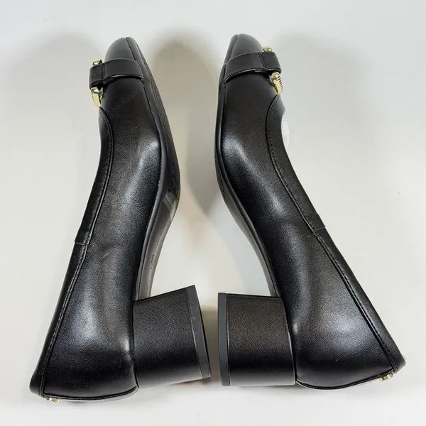 Giani Bernini Size-6M Shoes Ameriee‎ Dress Black Memory Foam Block Heel - Image 7