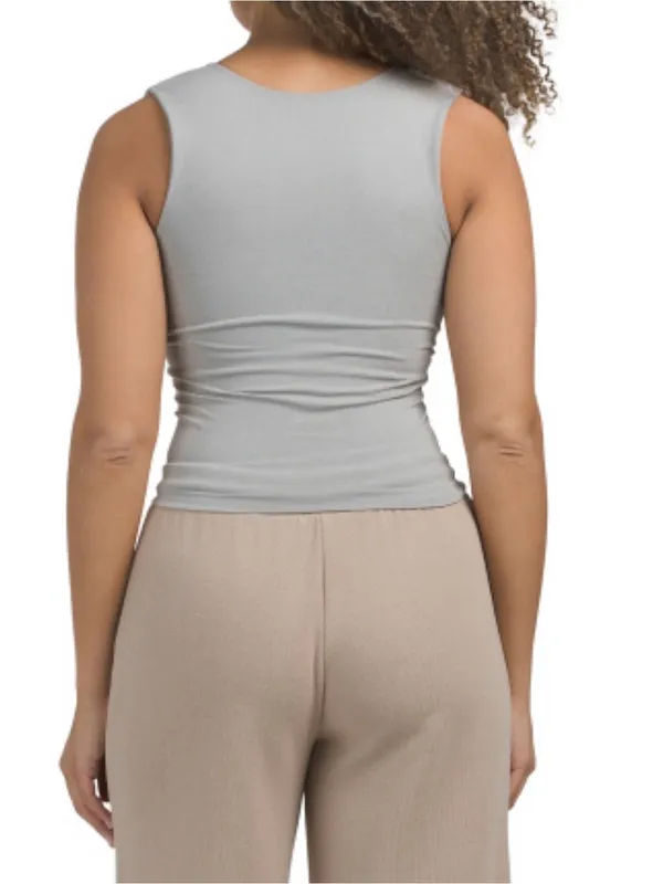 Intimately Free People Clean Lines Muscle Cami in Heather Gray M/L NWT - Image 2