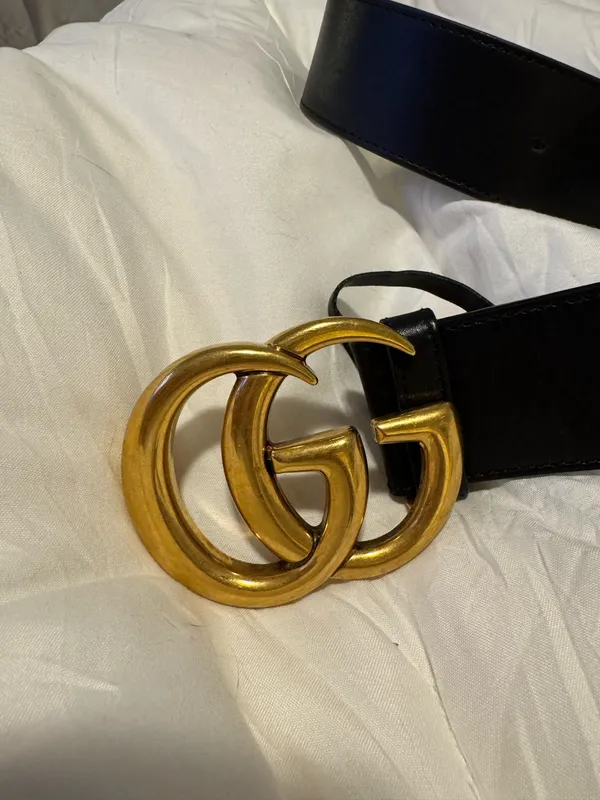 Gucci Belt Black Leather - Image 2