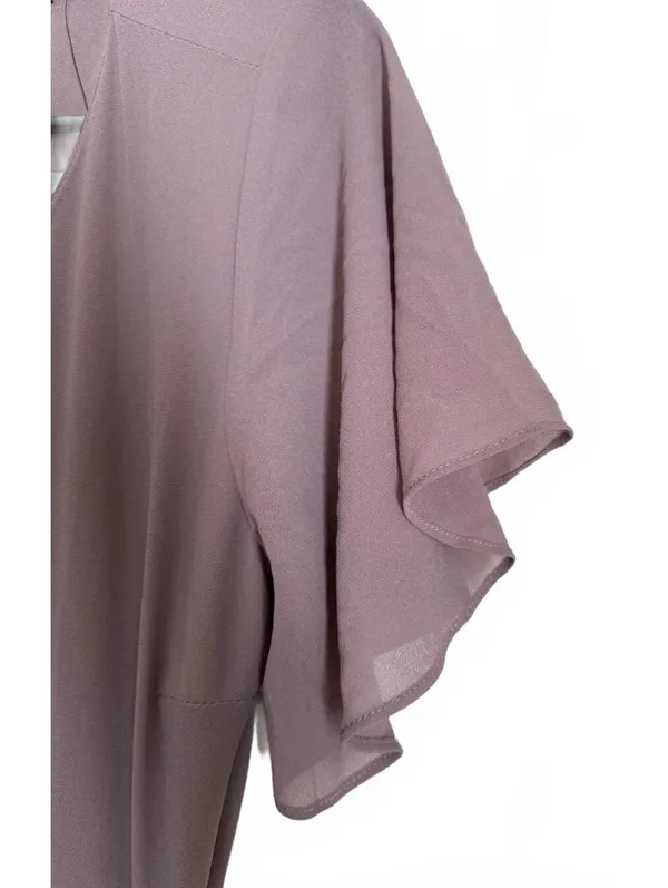 Lulus NEW Formal Dress Large Muted Purple Maxi Wedding Special Occasion Prom - Image 4
