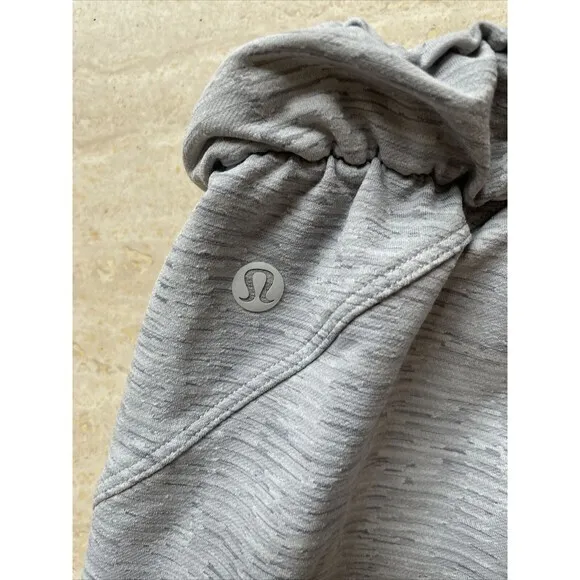 Lululemon Women‎ Jogger Camo Heather Grey Size 10 Texture Active Run - Image 6