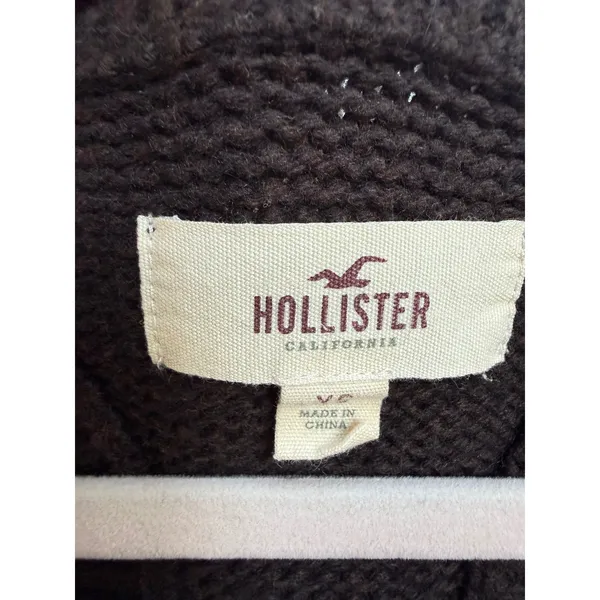 Hollister Black White Aztec Geometric Racerback Knit Sweater Vest Size XS - Image 6
