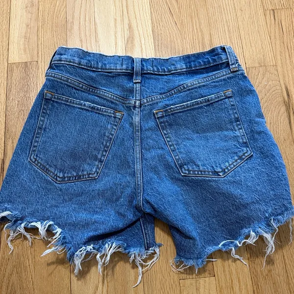 Abercrombie & Fitch The 90s Baggy Short Low Rise Sz 2/26 - Image 5