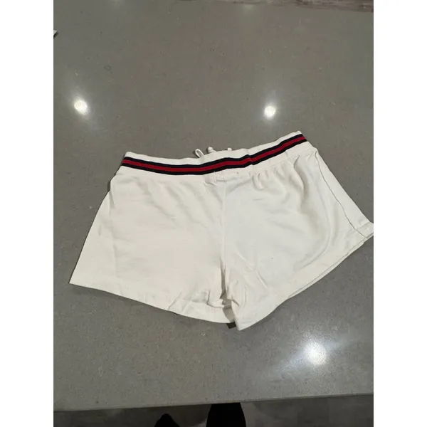 L.E.I. Y2K Varsity Shorts Women's Drawstring Elastic Waist Sporty Athletic‎ - Image 4